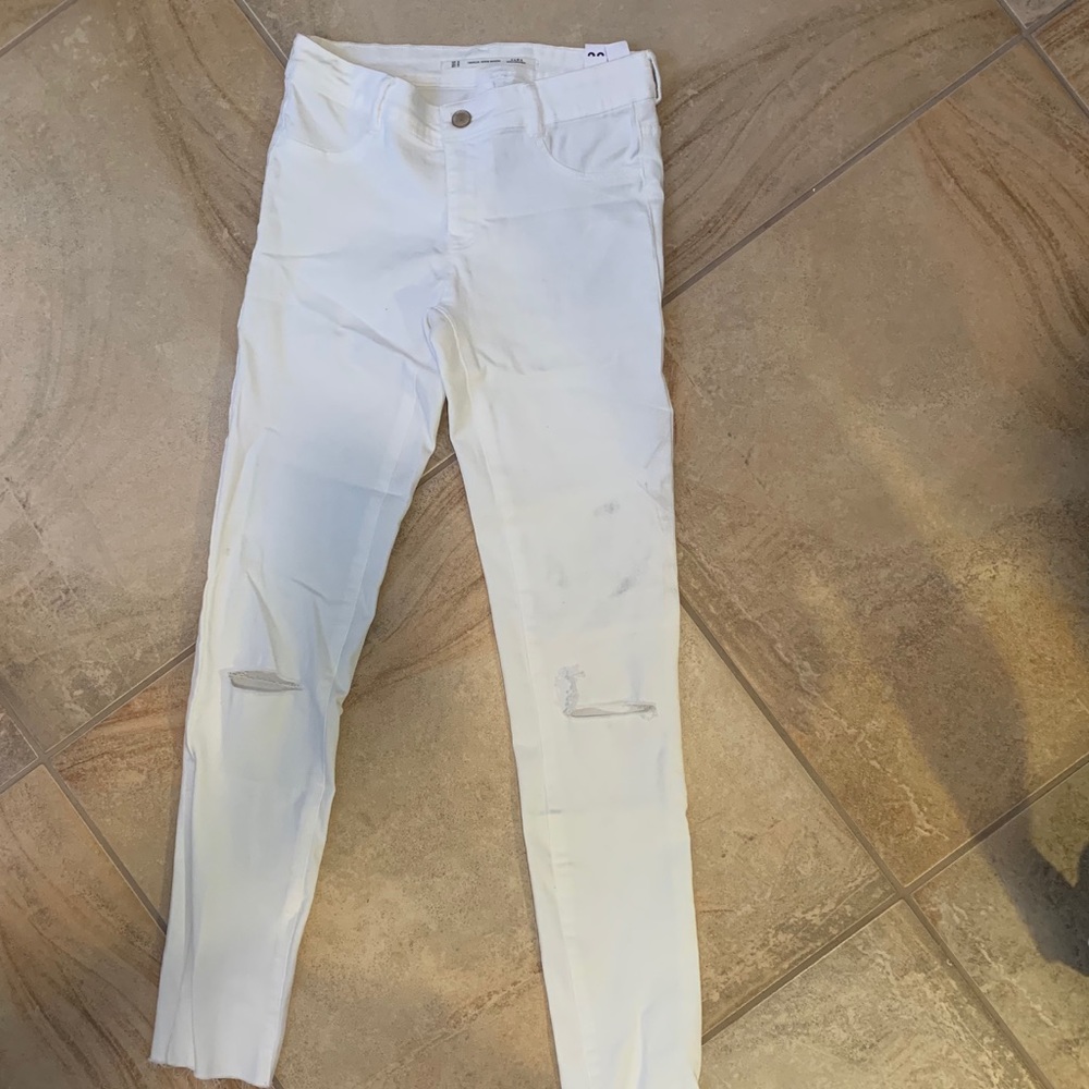 NWT Zara Trafaluc Cropped Jeans